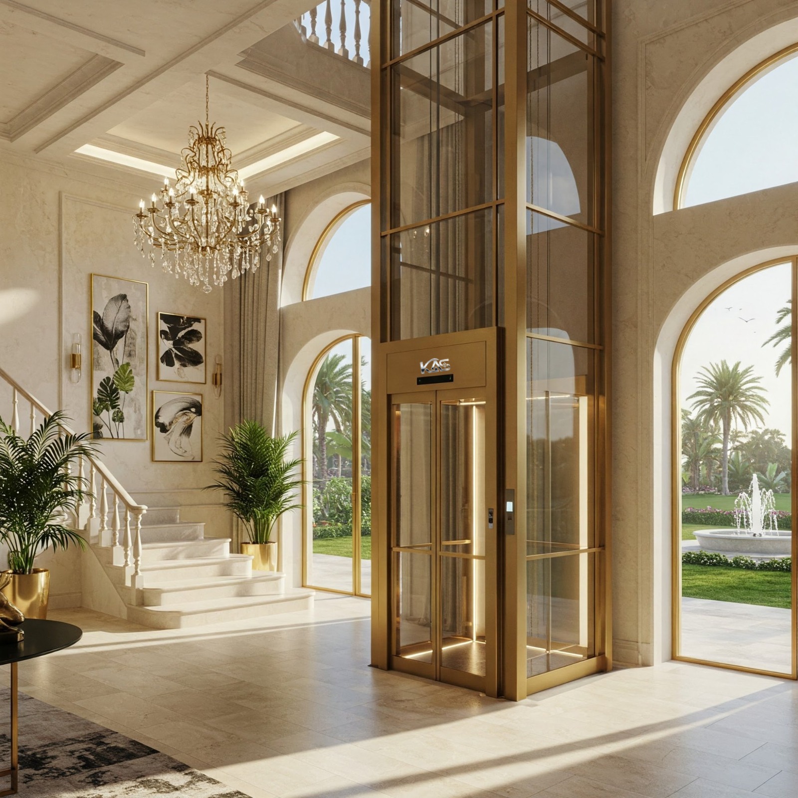 MRL (Machine Room-Less) Elevator